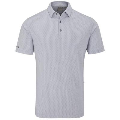 Ping Hershel Golf Polo Shirt - Silver Multi
