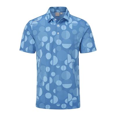 Ping Jay Golf Polo Shirt - Danube Blue