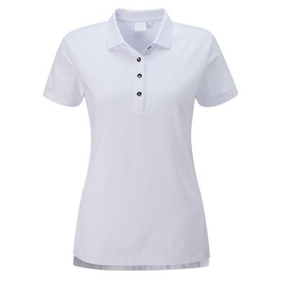 Ping Ladies Sedona Golf Polo - White