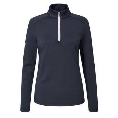 Ping Ladies Sonya Fleece Golf Midlayer - Navy - thumbnail image 1