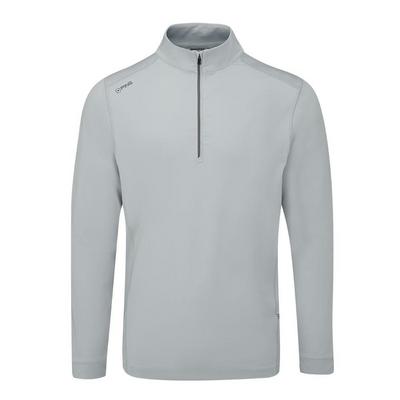 Ping Latham Half Zip Midlayer - Pearl Grey - thumbnail image 1