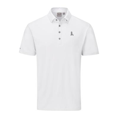 Ping Mr Ping Golf Polo Shirt - White - thumbnail image 1