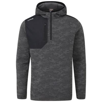 Ping Nexa Hooded Half Zip Golf Sweater - Black