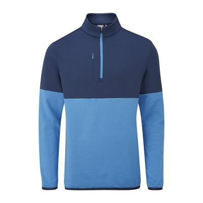 Ping Nexus Half Zip Golf Midlayer Fleece - Danube/Oxford Blue