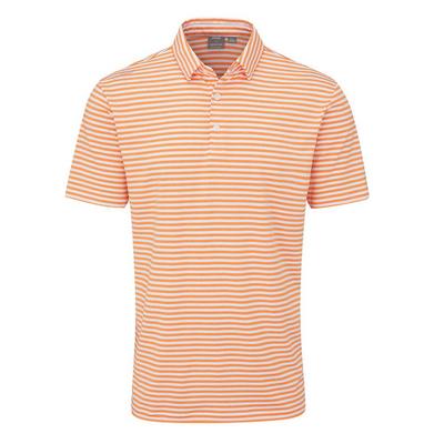 Ping Owain Golf Polo Shirt - Tangerine - thumbnail image 1