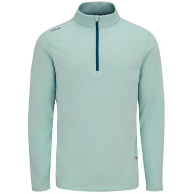 Ping Rhodri Half Zip Midlayer - Misty Green/Forest