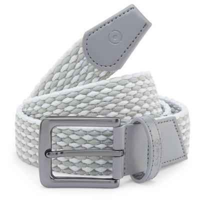 Ping Stretch Webbing Golf Belt - Pearl Grey