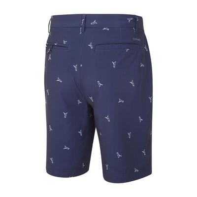 Ping Swift Golf Shorts - Navy/White - thumbnail image 2