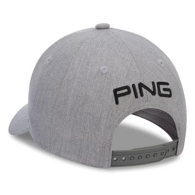 Ping Tour Classic Golf Cap - Heather Grey - thumbnail image 2