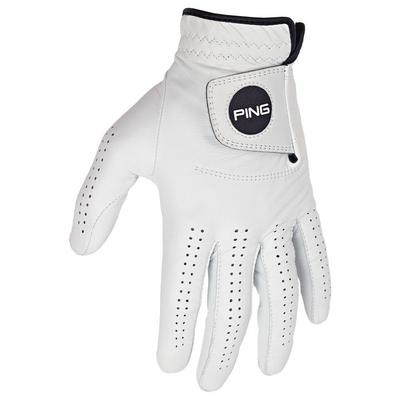 Ping Tour Leather Golf Glove - White