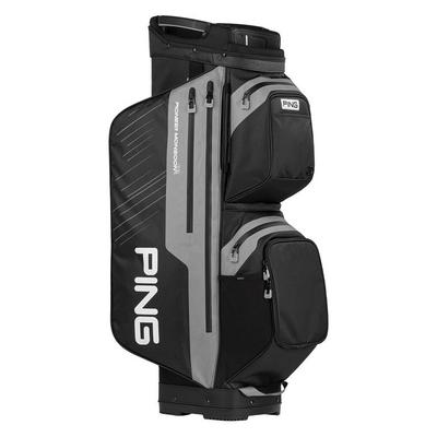 Ping Pioneer Monsoon 231 Waterproof Golf Cart Bag - Black/Iron Grey - thumbnail image 1