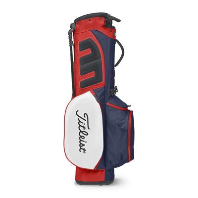 Titleist Players 4 StaDry Golf Stand Bag - Navy/White - thumbnail image 2