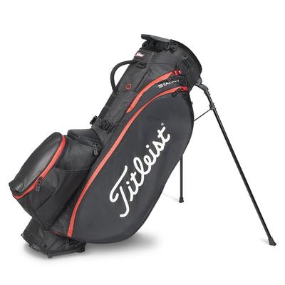Titleist Players 5 StaDry Golf Stand Bag - Black/Red