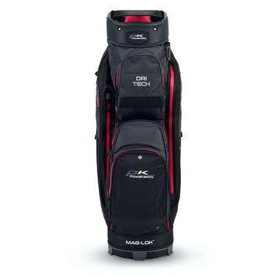 PowaKaddy Dri Tech Golf Cart Bag 2024 - Black/Gun Metal/Pink - thumbnail image 2
