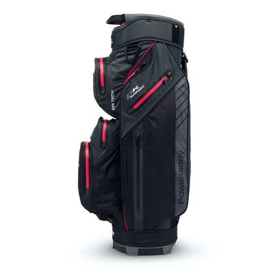 PowaKaddy Dri Tech Golf Cart Bag 2024 - Black/Gun Metal/Pink - thumbnail image 3