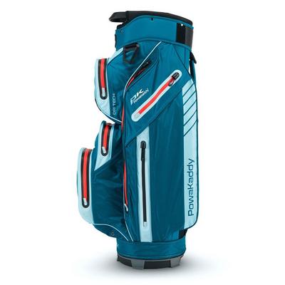 PowaKaddy Dri Tech Golf Cart Bag 2024 - Blue/Baby Blue/Red - thumbnail image 3