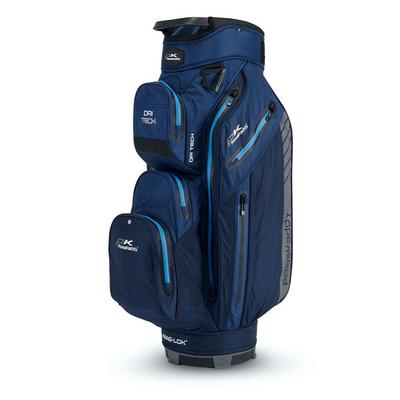 PowaKaddy Dri Tech Golf Cart Bag 2024 - Navy/Gun Metal - thumbnail image 1