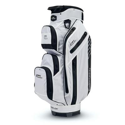 PowaKaddy Dri Tech Golf Cart Bag 2024 - White/Black - thumbnail image 1