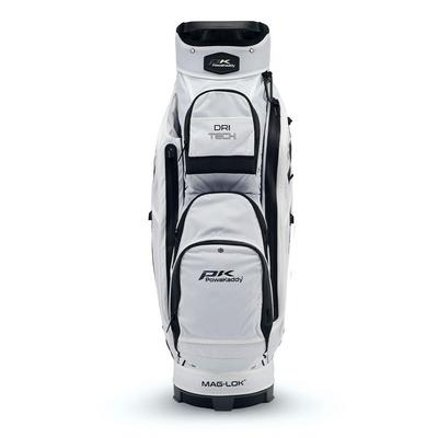 PowaKaddy Dri Tech Golf Cart Bag 2024 - White/Black - thumbnail image 2