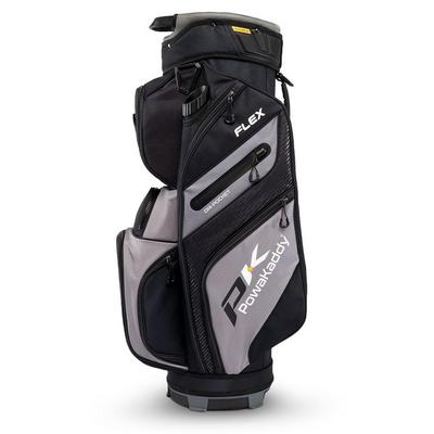 PowaKaddy Flex Golf Cart Bag - Grey/Black - thumbnail image 2