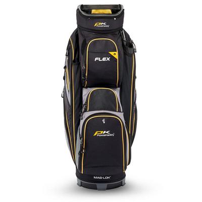 PowaKaddy Flex Golf Cart Bag - Grey/Yellow - thumbnail image 3
