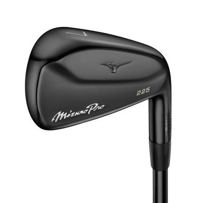 Mizuno Pro 225 Black Edition Golf Irons - Steel
