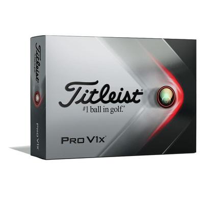 Titleist Pro V1x (2022) Golf Balls Double Dozen Pack - White - thumbnail image 3