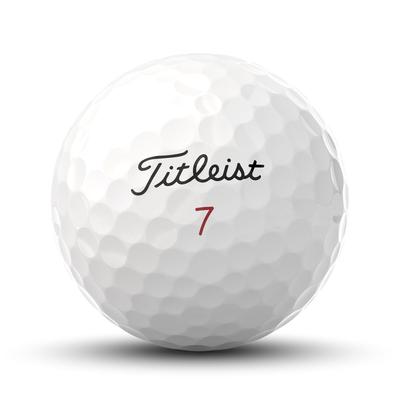 Titleist Pro V1x High Numbers White Golf Balls - 2023 - thumbnail image 2