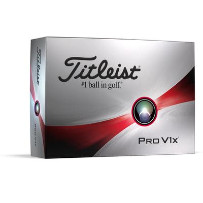 Titleist Pro V1x White Golf Balls - 2023 - thumbnail image 1