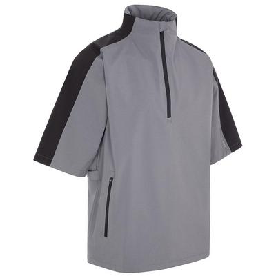 ProQuip Aqualite Pro Half Zip Waterproof Playing Top - Grey - thumbnail image 1