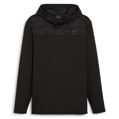 Puma Cloudspun Camo Hoodie - Puma Black - thumbnail image 1