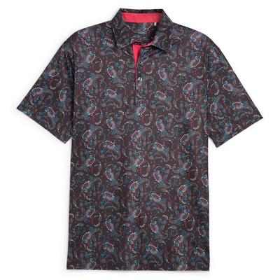 Puma Cloudspun Paisley Polo - Puma Black