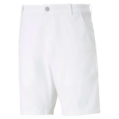 Puma Dealer 8'' Golf Shorts - White Glow