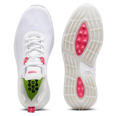 Puma Fusion Crush Sport Ladies Golf Shoes - Puma White/Garnet Rose - thumbnail image 4