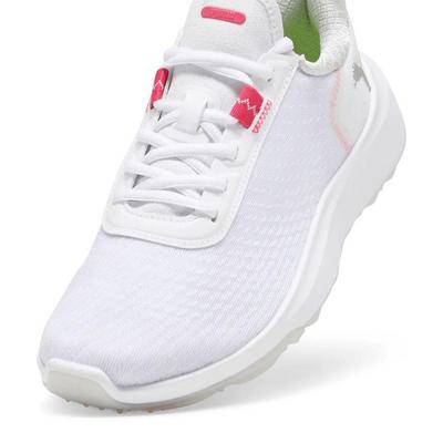 Puma Fusion Crush Sport Ladies Golf Shoes - Puma White/Garnet Rose - thumbnail image 5