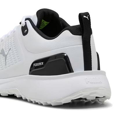 Puma Fusion Plus SL Golf Shoes - Puma White/Puma Black - thumbnail image 4