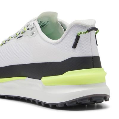 Puma Ignite Elevate X Golf Shoes - Puma White/Puma Black/Safety Yellow - thumbnail image 6