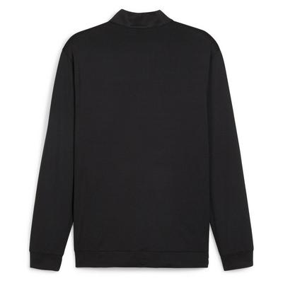 Puma Pure Colorblock 1/4 Zip Sweater - Puma Black - thumbnail image 2