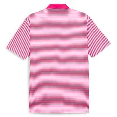 Puma Pure Stripe Polo - Garnet Pink - thumbnail image 2