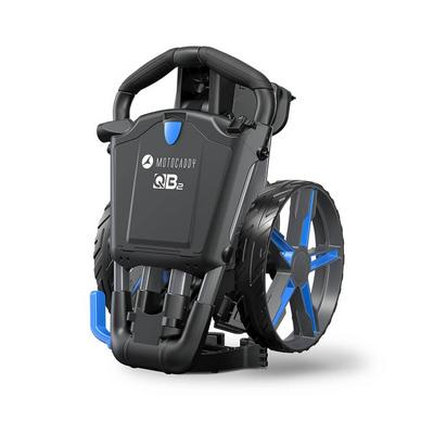 Motocaddy QB2 Golf Push Trolley - Blue - thumbnail image 3