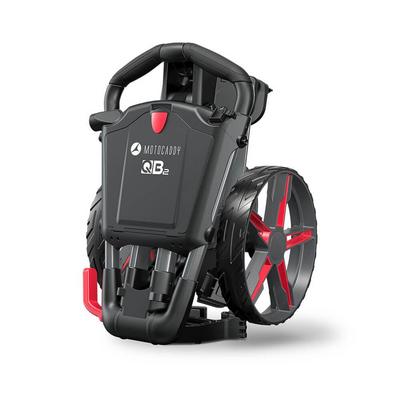 Motocaddy QB2 Push Golf Trolley - Red  - thumbnail image 3