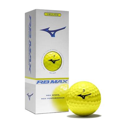 Mizuno RB Max Golf Balls - Yellow - thumbnail image 2