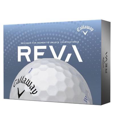 Callaway REVA Ladies Golf Balls - White