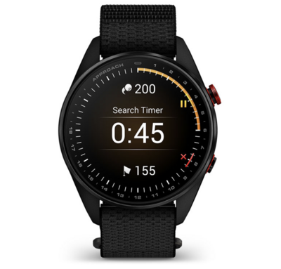Garmin Approach S72 GPS Golf Smart Watch (47mm) - Carbon Gray/Red - thumbnail image 5