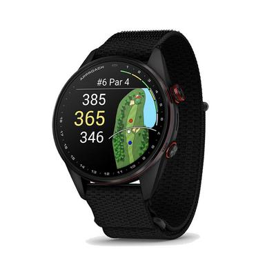 Garmin Approach S72 GPS Golf Smart Watch (47mm) - Carbon Gray/Red