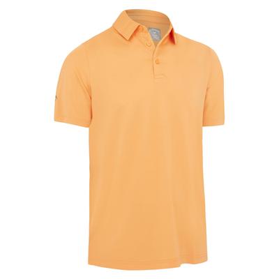 Callaway SS Solid Swing Tech Golf Polo Shirt - Bird of Paradise