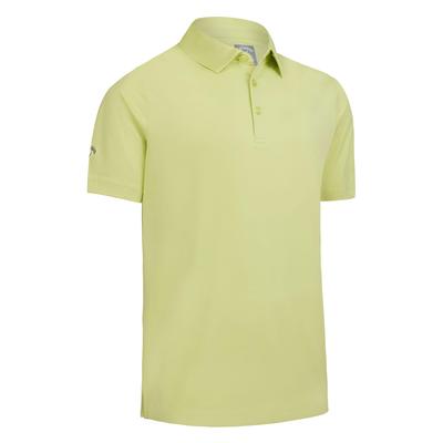 Callaway SS Solid Swing Tech Golf Polo Shirt - Daiquiri Green