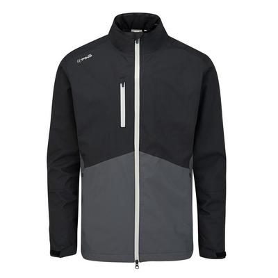 Ping SensorDry S2 Pro Waterproof Golf Jacket - Black - thumbnail image 1