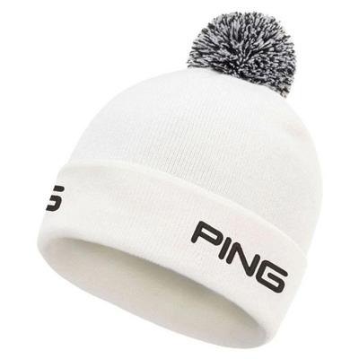 Ping SensorWarm Knit Bobble Hat - White - thumbnail image 2