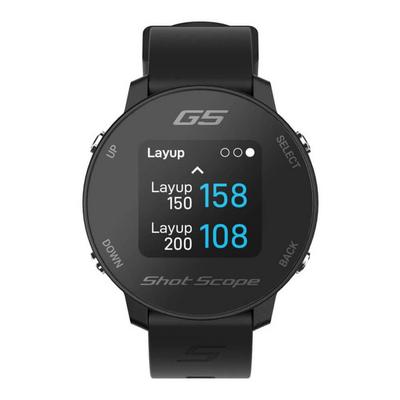 Shot Scope G5 GPS Golf Watch - Black - thumbnail image 4